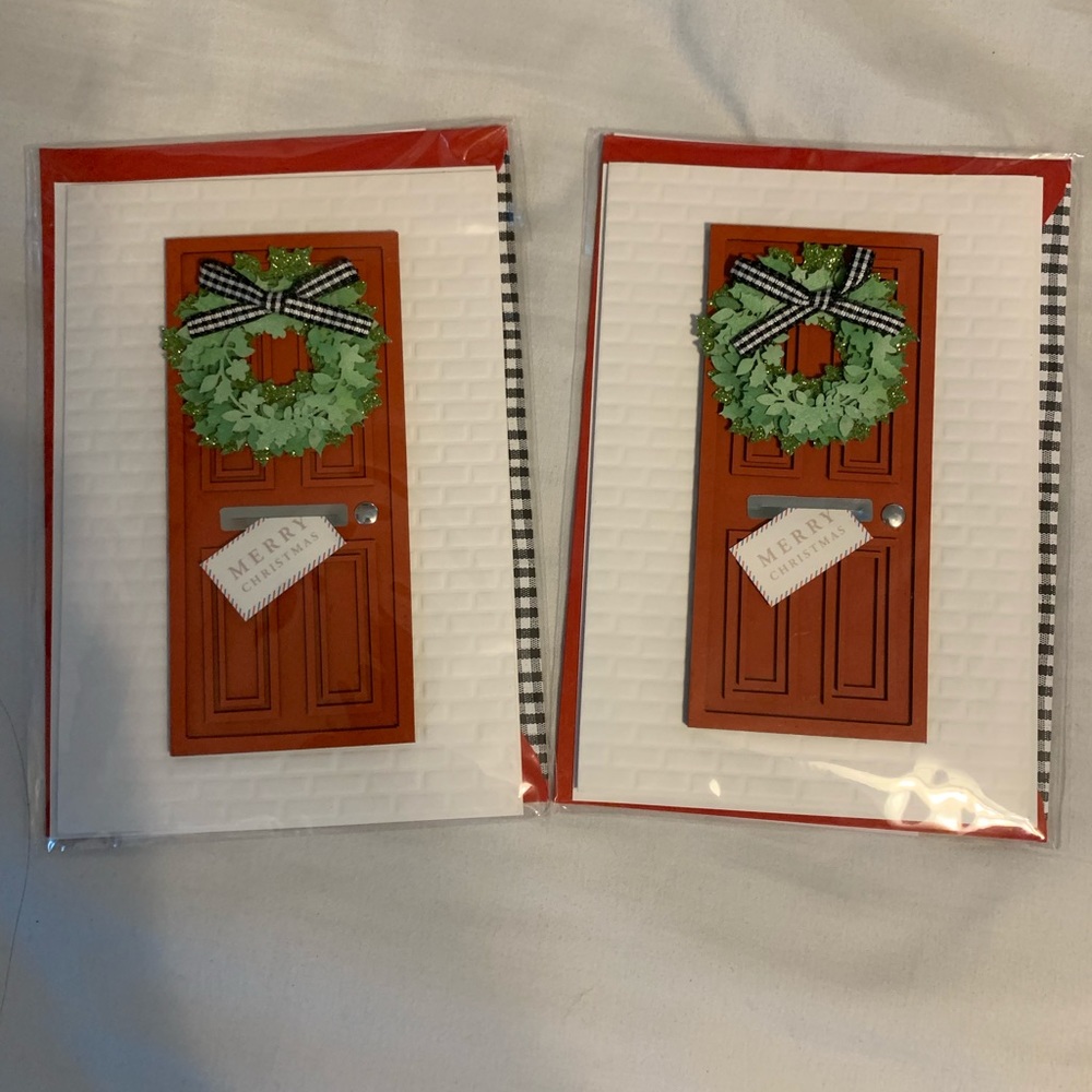 2 Hallmark Signature Christmas Cards